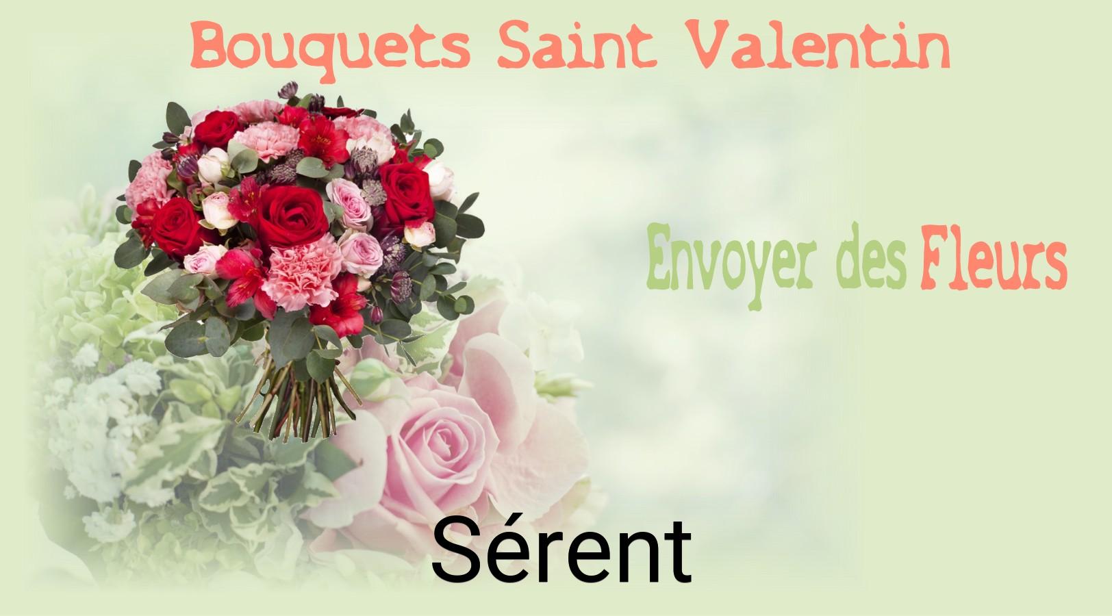 Roses de Saint-Valentin livrées à Sérent